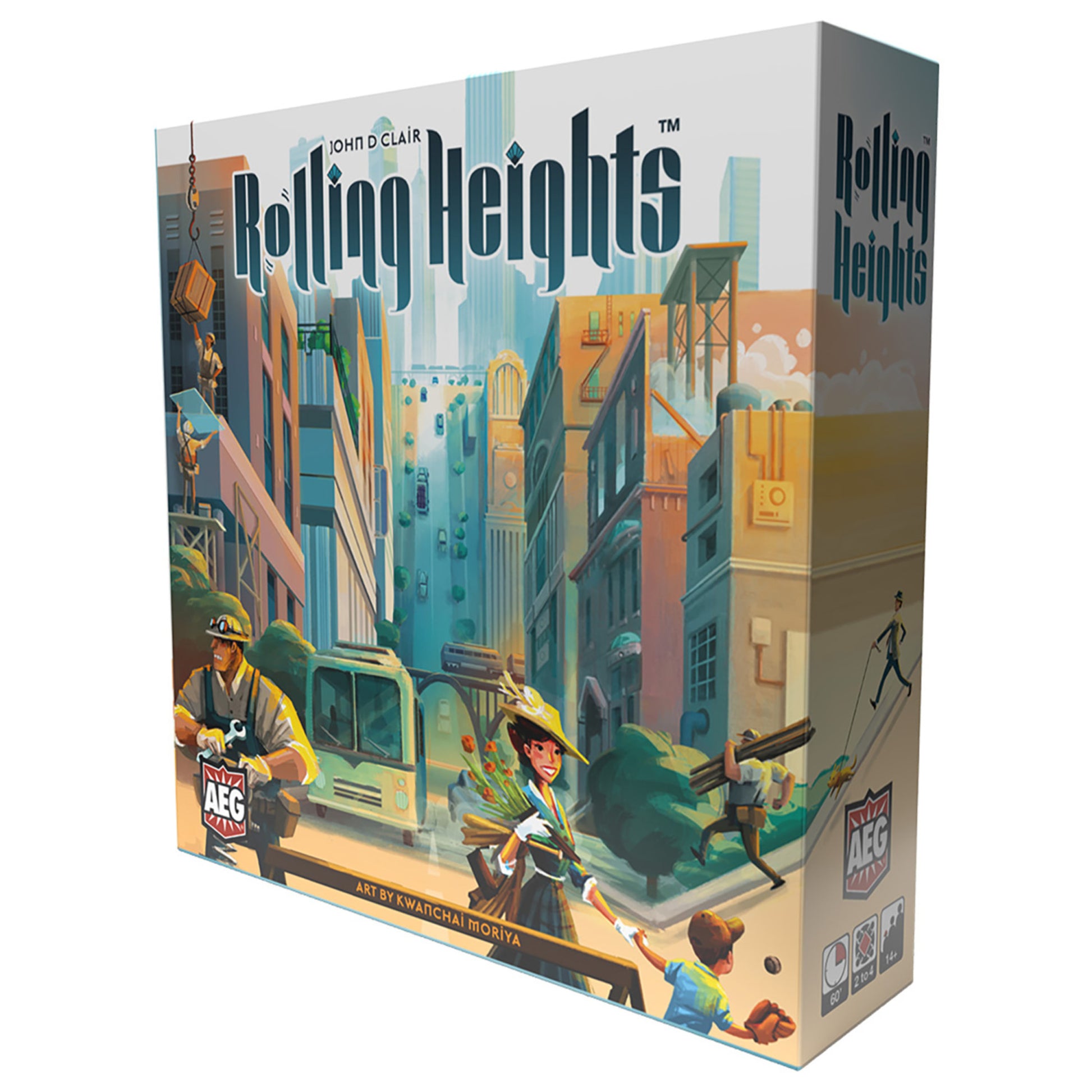 Rolling Heights City Building Strategy Board Game by Alderac Entertainment Group
