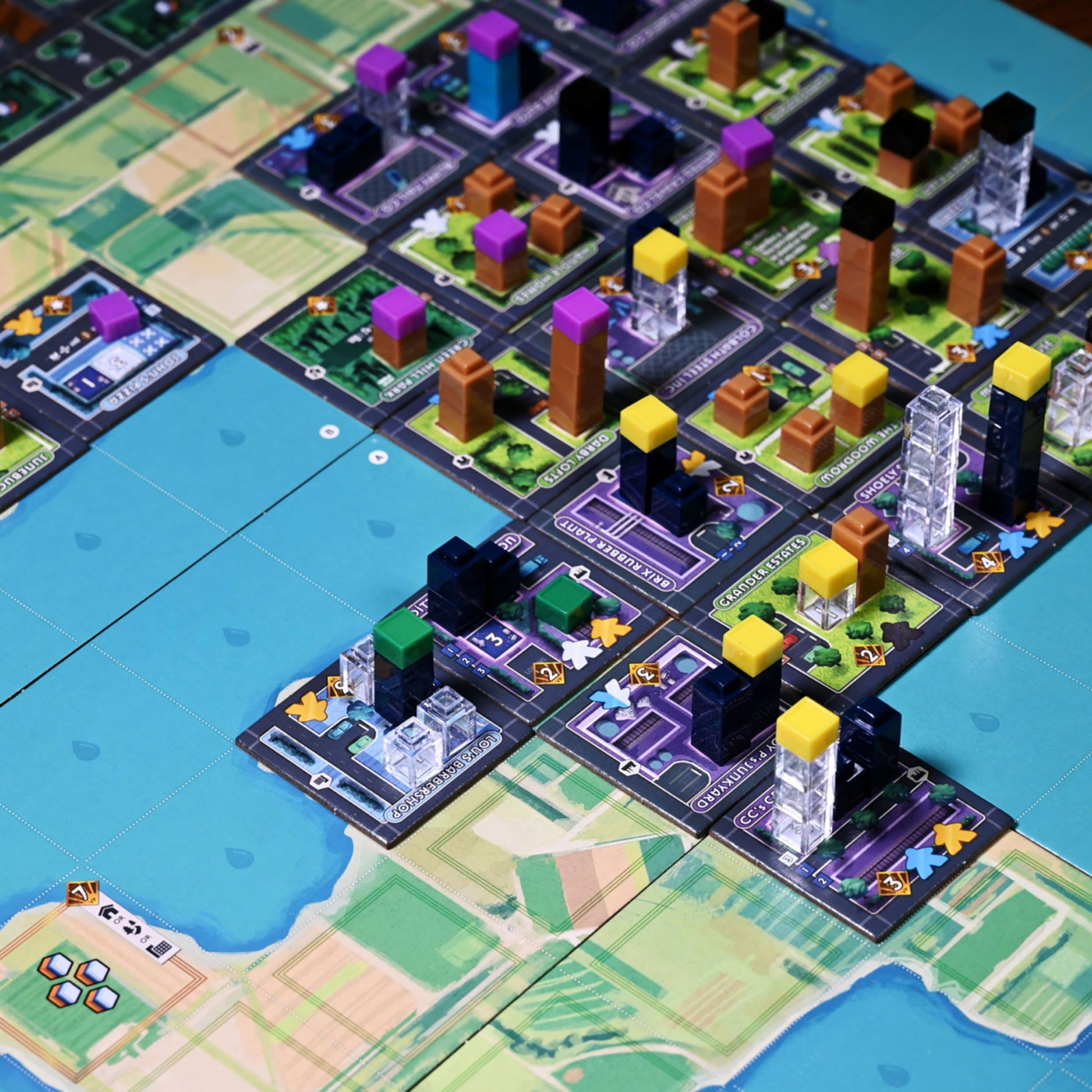 Rolling Heights City Building Strategy Board Game by Alderac Entertainment Group