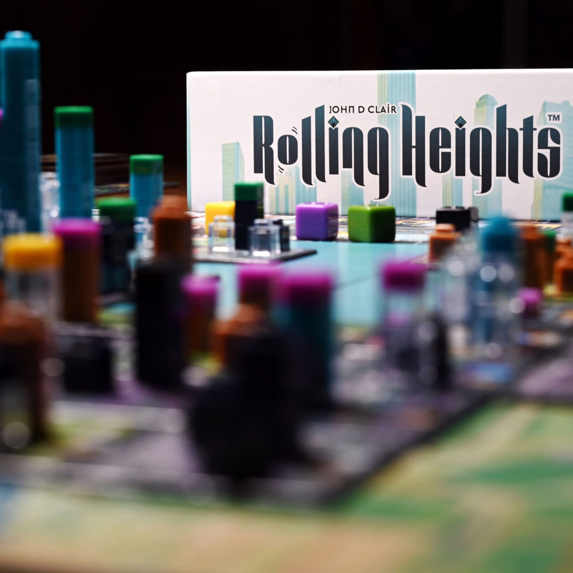 Rolling Heights City Building Strategy Board Game by Alderac Entertainment Group