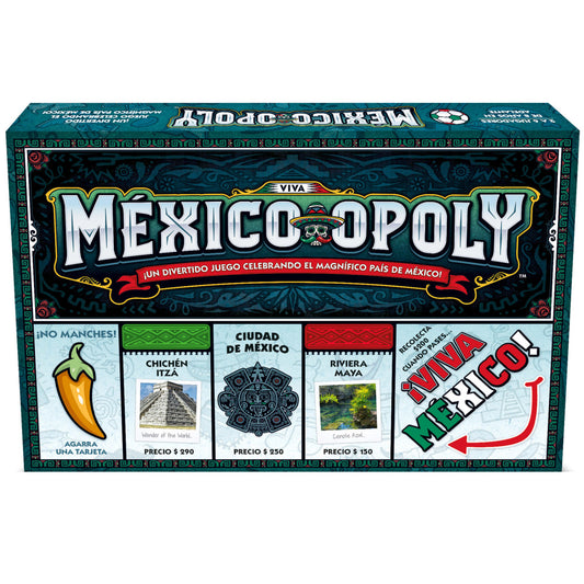 Late for the Sky Mexico-Opoly Spanish Edition Board Game