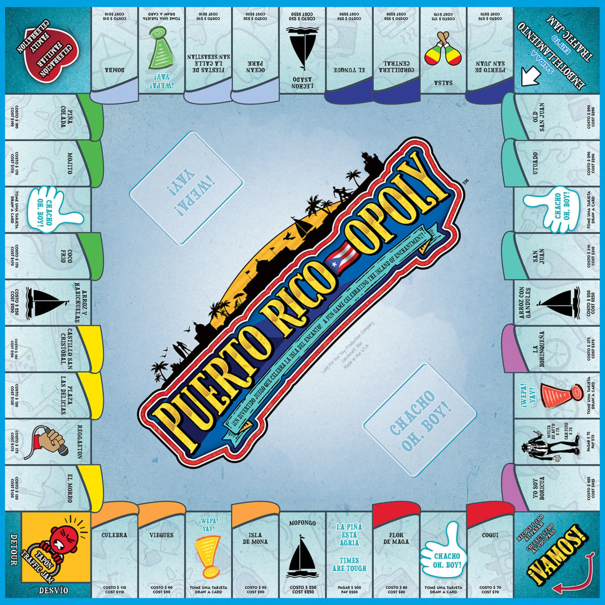 Puerto Rico-opoly: A Cultural Adventure Board Game