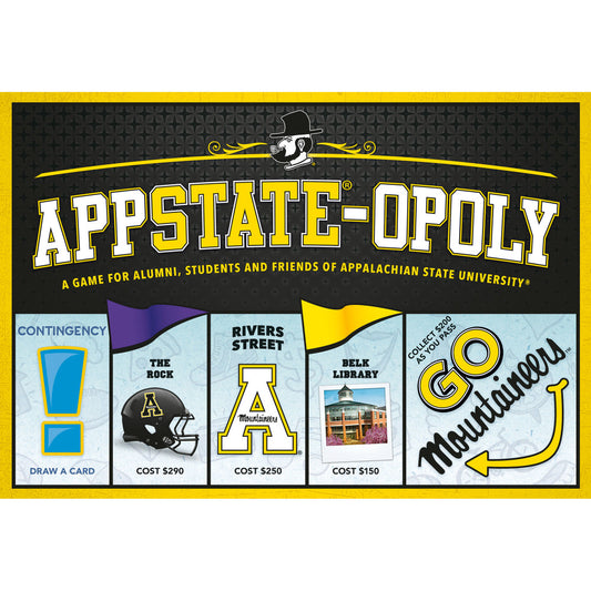 Appalachian State App State-Opoly Board Game, Ages 8+
