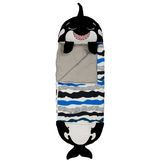 Happy Nappers: Pillow & Sleepy Sack: Medium -  Ozzy The Black Shark, Kids 3+