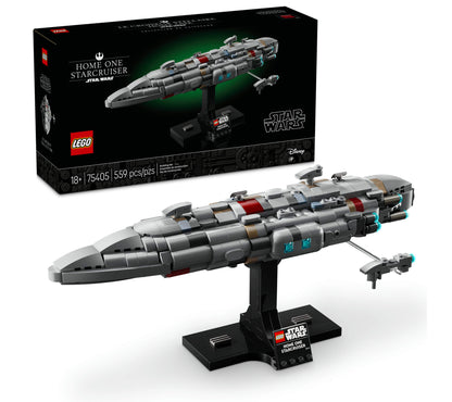 LEGO® Star Wars™ Home One Starcruiser, Buildable Starship Model Kit 75405