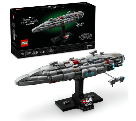 LEGO® Star Wars™ Home One Starcruiser, Buildable Starship Model Kit 75405