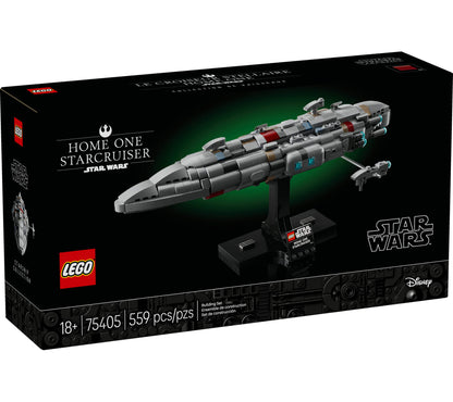 LEGO® Star Wars™ Home One Starcruiser, Buildable Starship Model Kit 75405