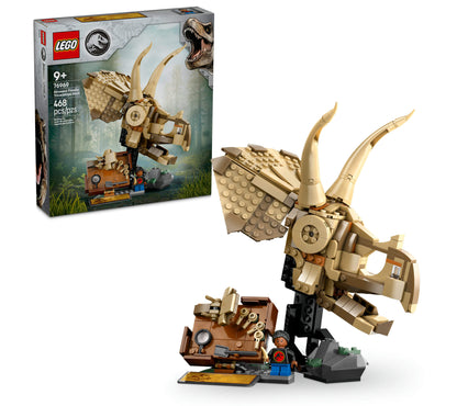 LEGO® Jurassic World Dinosaur Fossils: Triceratops Skull Model Set 76969