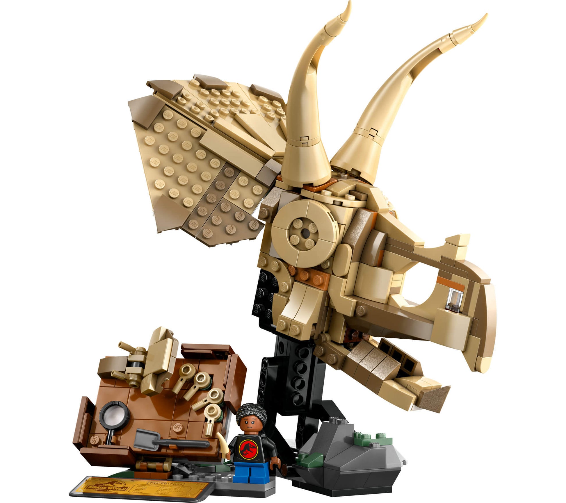 LEGO® Jurassic World Dinosaur Fossils: Triceratops Skull Model Set 76969