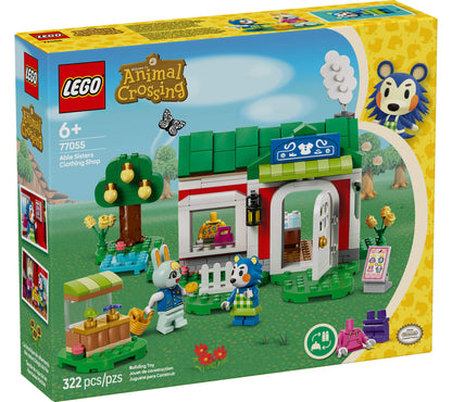 LEGO® Animal Crossing™ Able Sisters Clothing Shop Role-Play Building Kit 77055