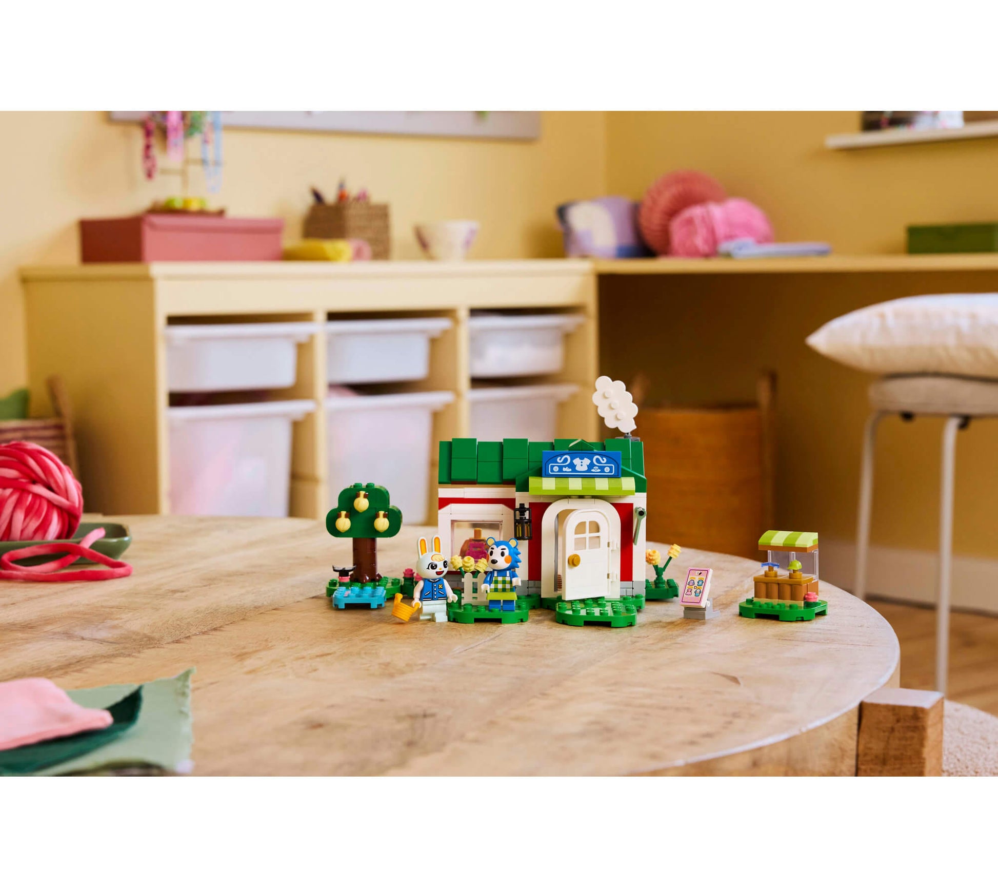LEGO® Animal Crossing™ Able Sisters Clothing Shop Role-Play Building Kit 77055
