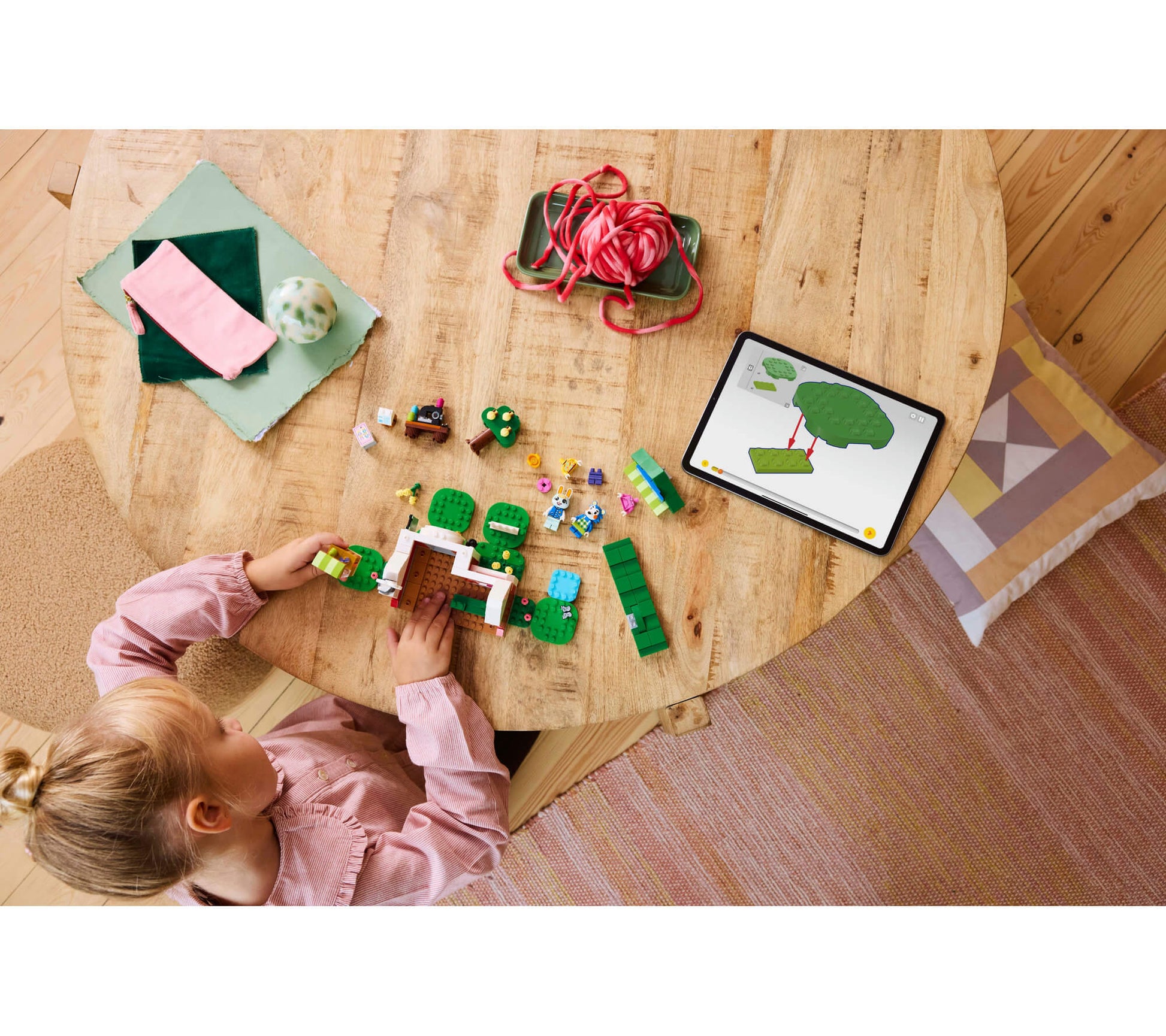LEGO® Animal Crossing™ Able Sisters Clothing Shop Role-Play Building Kit 77055