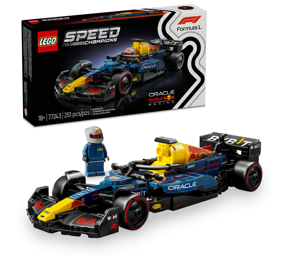 LEGO® Speed Champions Oracle Red Bull Racing RB20 F1® Race Car Vehicle Set 77243