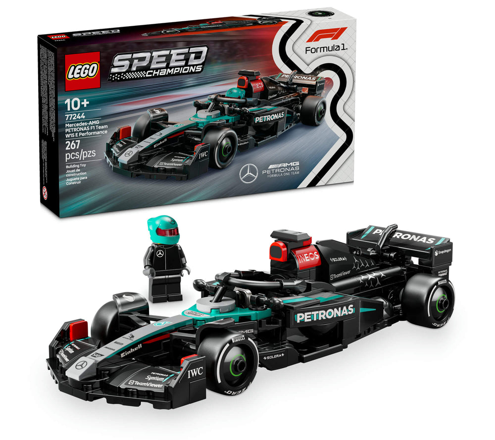 LEGO® Speed Champions Mercedes-AMG  F1® W15 Race Car Toy Vehicle 77244