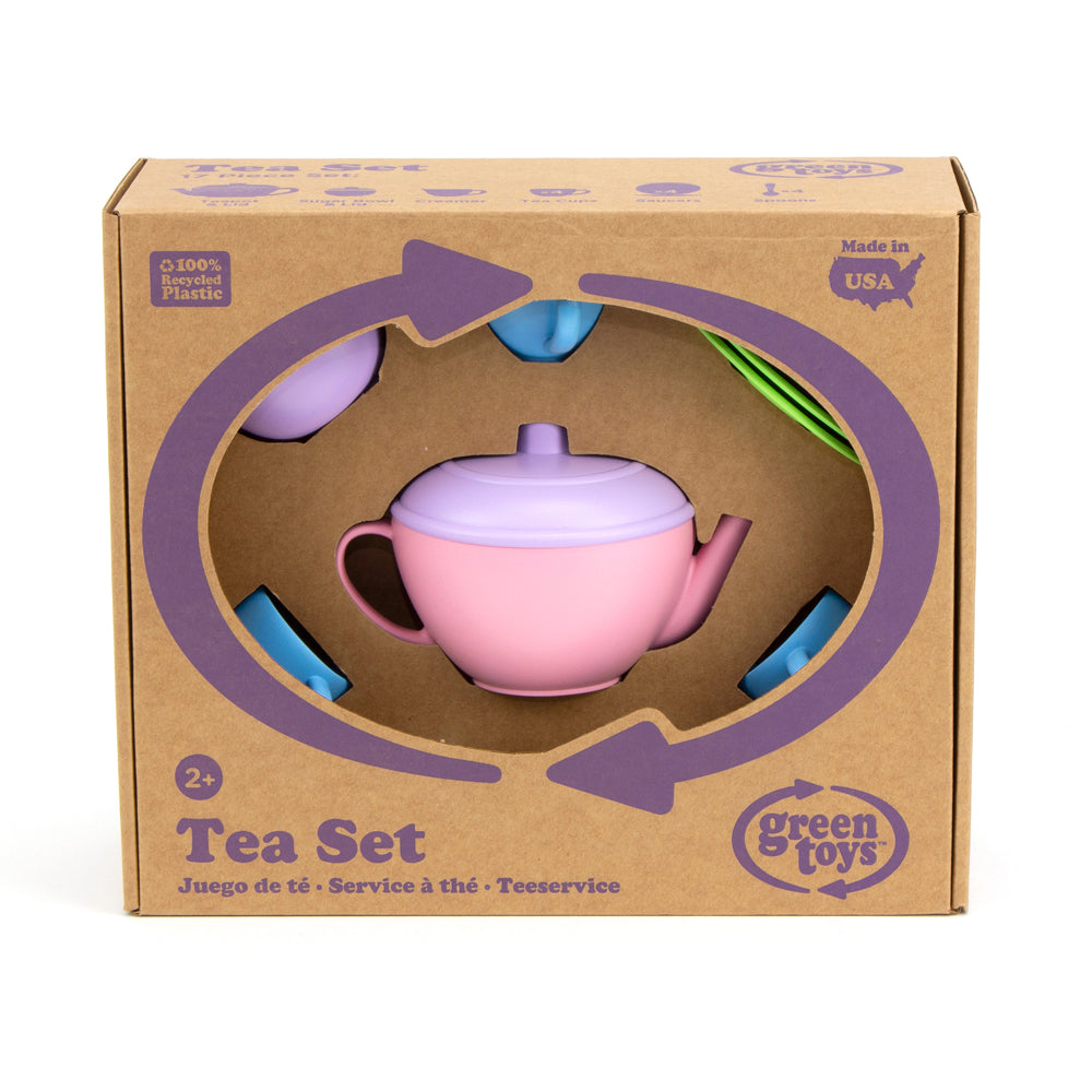 Green Toys Eco-Friendly Children's Tea Set Playset