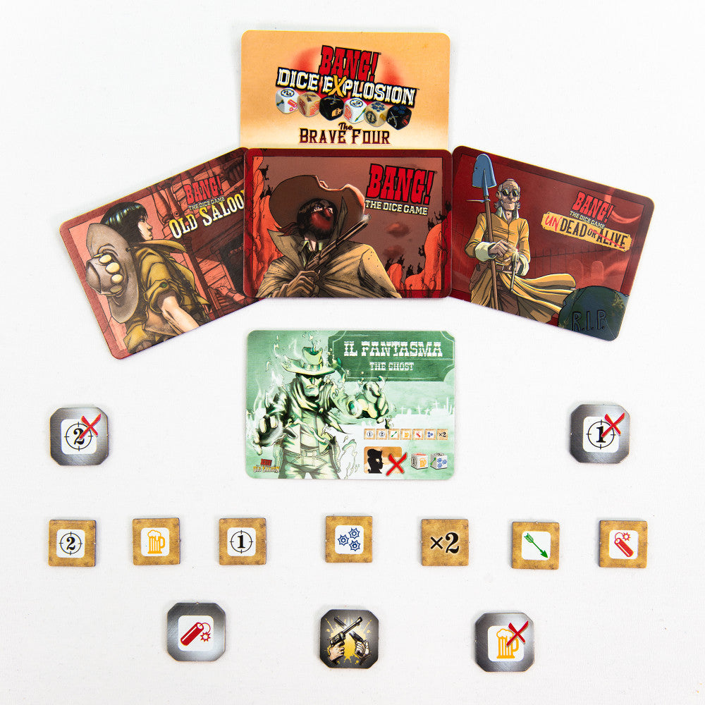 BANG! Dice Explosion - Dice Rolling Competitive Game, Ages 8+, 3-8 Players