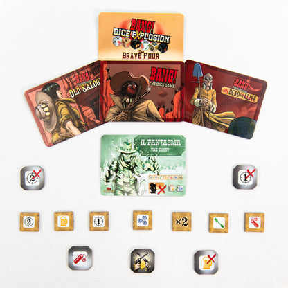 BANG! Dice Explosion - Dice Rolling Competitive Game, Ages 8+, 3-8 Players