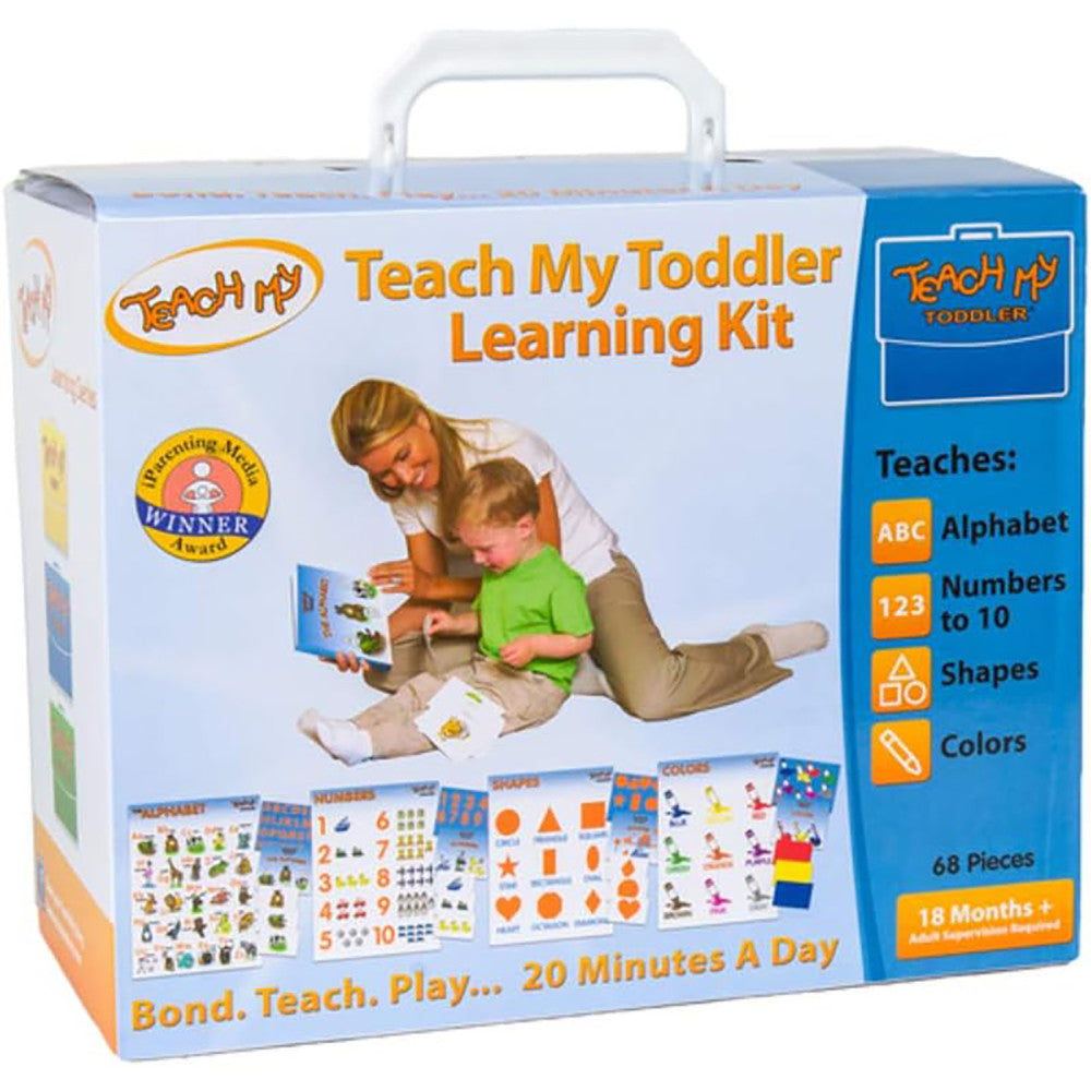 Teach My: Learning Kit - Toddler - Screen Free Set, Alphabet-Numbers-Shapes-Colors