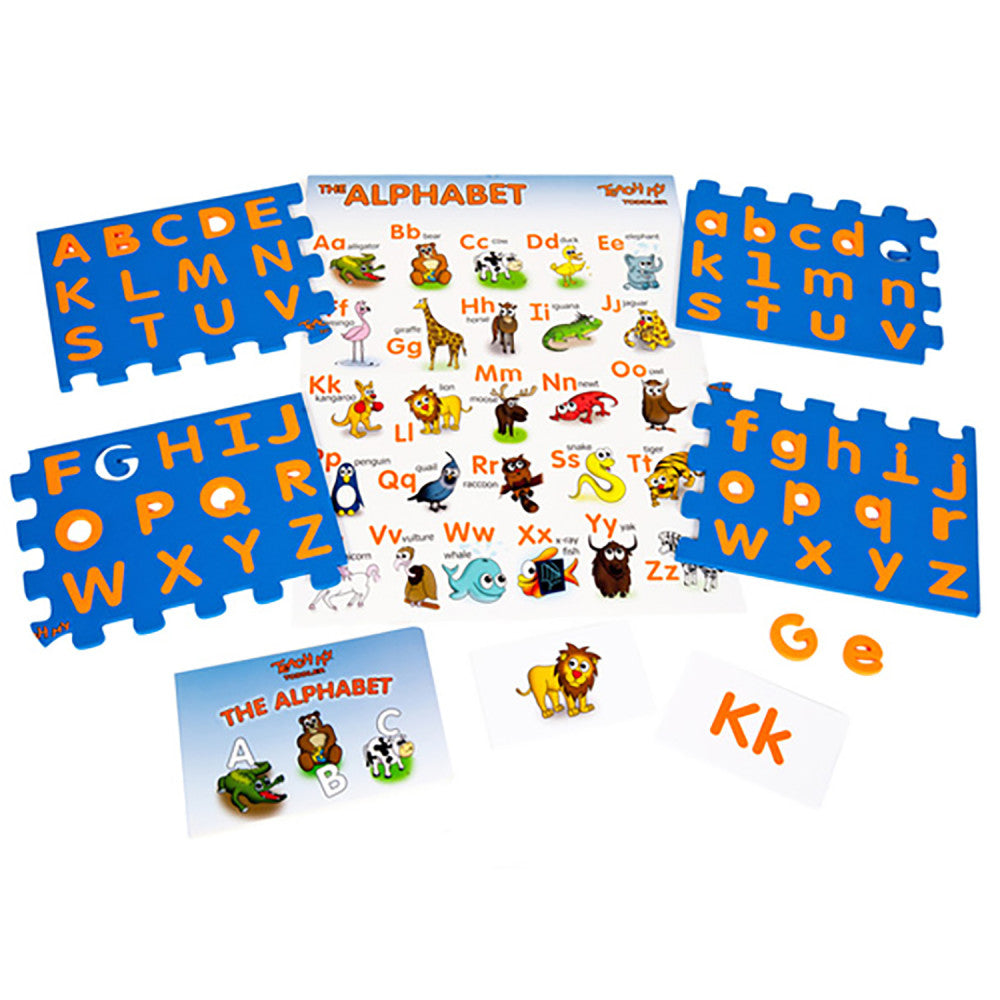Teach My: Learning Kit - Toddler - Screen Free Set, Alphabet-Numbers-Shapes-Colors