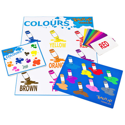Teach My: Learning Kit - Toddler - Screen Free Set, Alphabet-Numbers-Shapes-Colors
