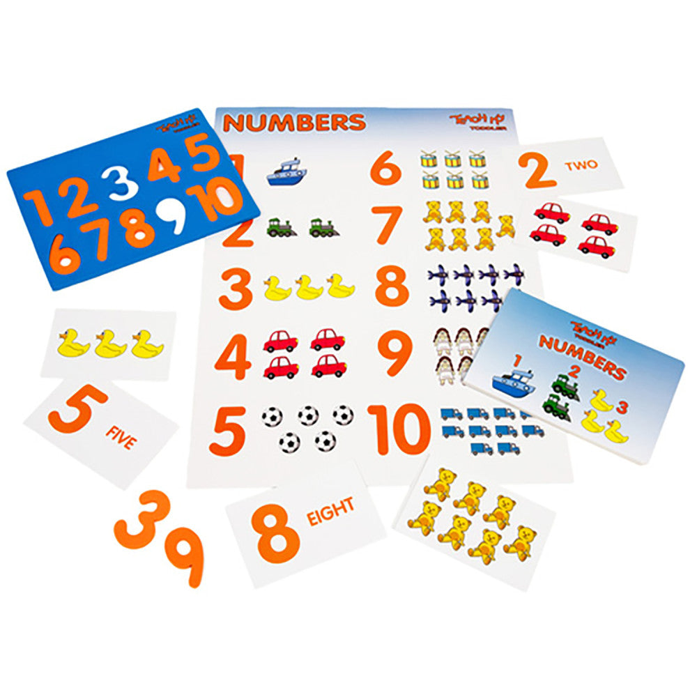 Teach My: Learning Kit - Toddler - Screen Free Set, Alphabet-Numbers-Shapes-Colors