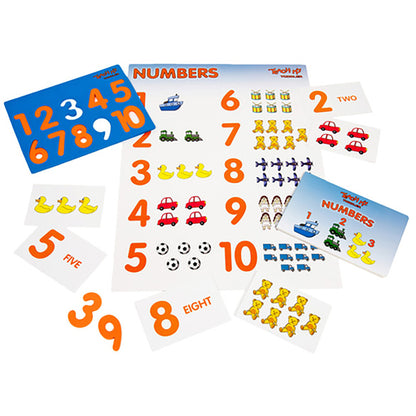 Teach My: Learning Kit - Toddler - Screen Free Set, Alphabet-Numbers-Shapes-Colors