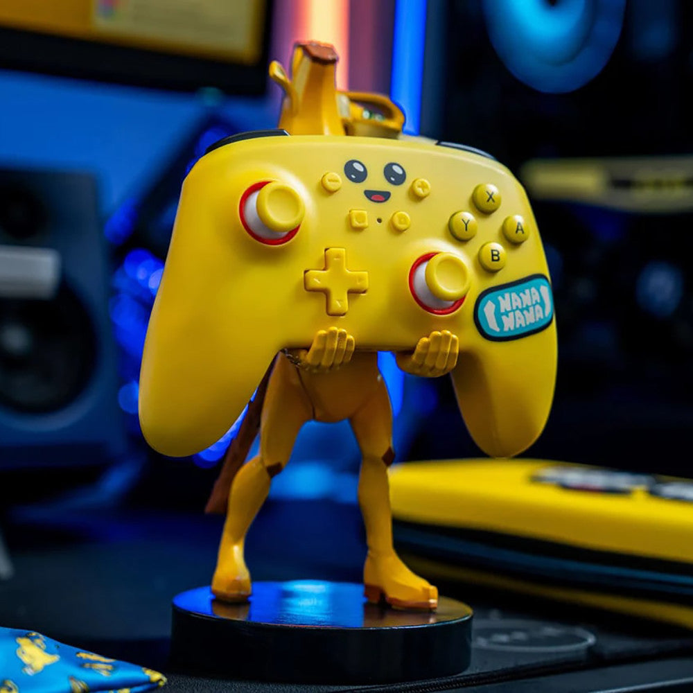 Exquisite Gaming: Fortnite: Peely - Cable Guys Original Controller & Phone Holder