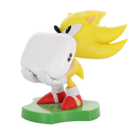 Exquisite Gaming: Holdems: SEGA - Super Sonic - Earbud & Phone Holder