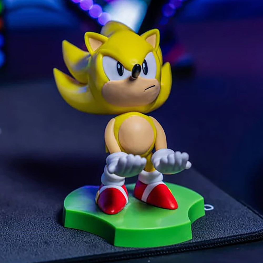 Exquisite Gaming: Holdems: SEGA - Super Sonic - Earbud & Phone Holder