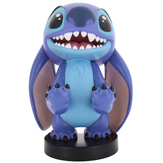 Exquisite Gaming: Lilo & Stitch: Smiley Stitch - Cable Guys Original Controller & Phone Holder