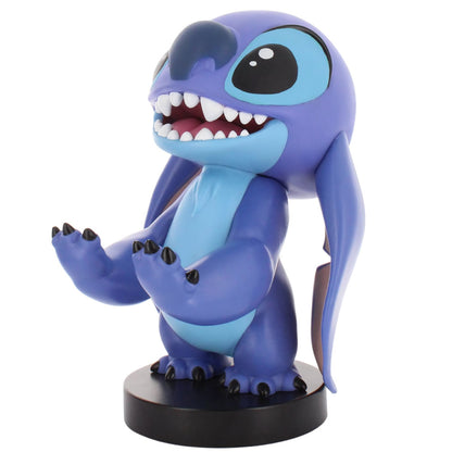 Exquisite Gaming: Lilo & Stitch: Smiley Stitch - Cable Guys Original Controller & Phone Holder