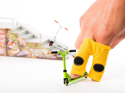 Grip & Tricks Mini Pro Finger Scooter Set with Customizable Features
