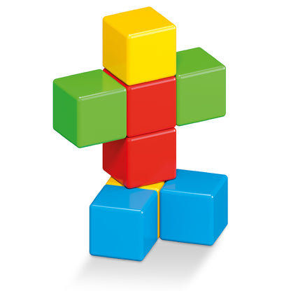 Geomag Magicube 128-Piece Recycled Classroom Set - Magnetic Building Blocks