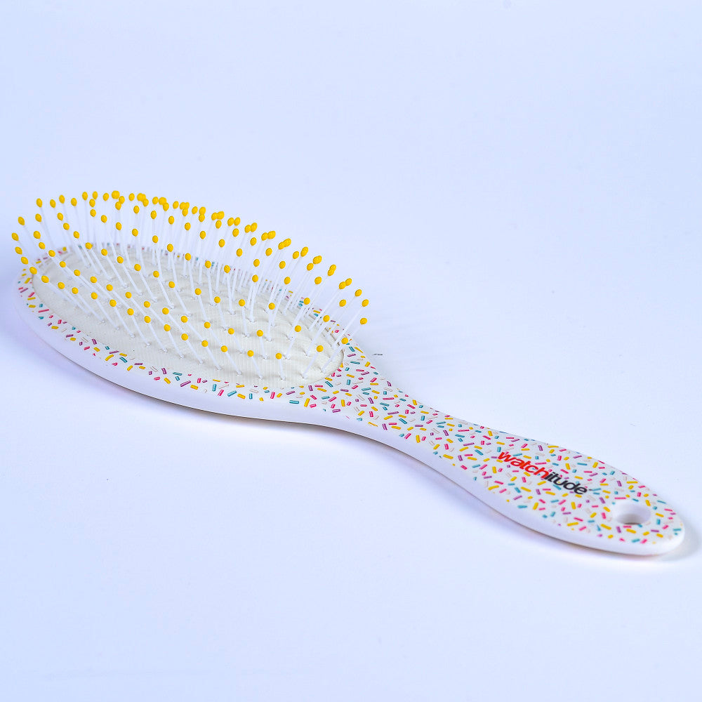 Watchitude: Scented Hair Brush - Ice Cream Cake - Kids Vanilla Scented Stylish Brush