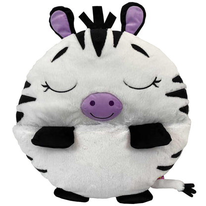 Happy Nappers: Pillow & Sleepy Sack: Large - Zinnia Zebra, Kids 7+