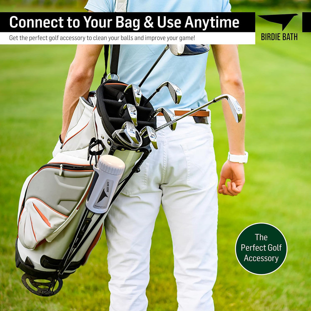 Birdie Golf: Birdie Bath - Golf Ball Washer, Personal Portable Water Cleaner