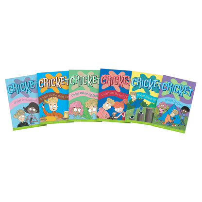 Junior Learning  Cricket the Kid Decodable Chapter Books, Boxed Set