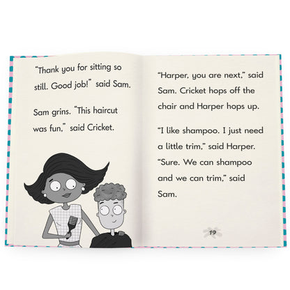 Junior Learning  Cricket the Kid Decodable Chapter Books, Boxed Set