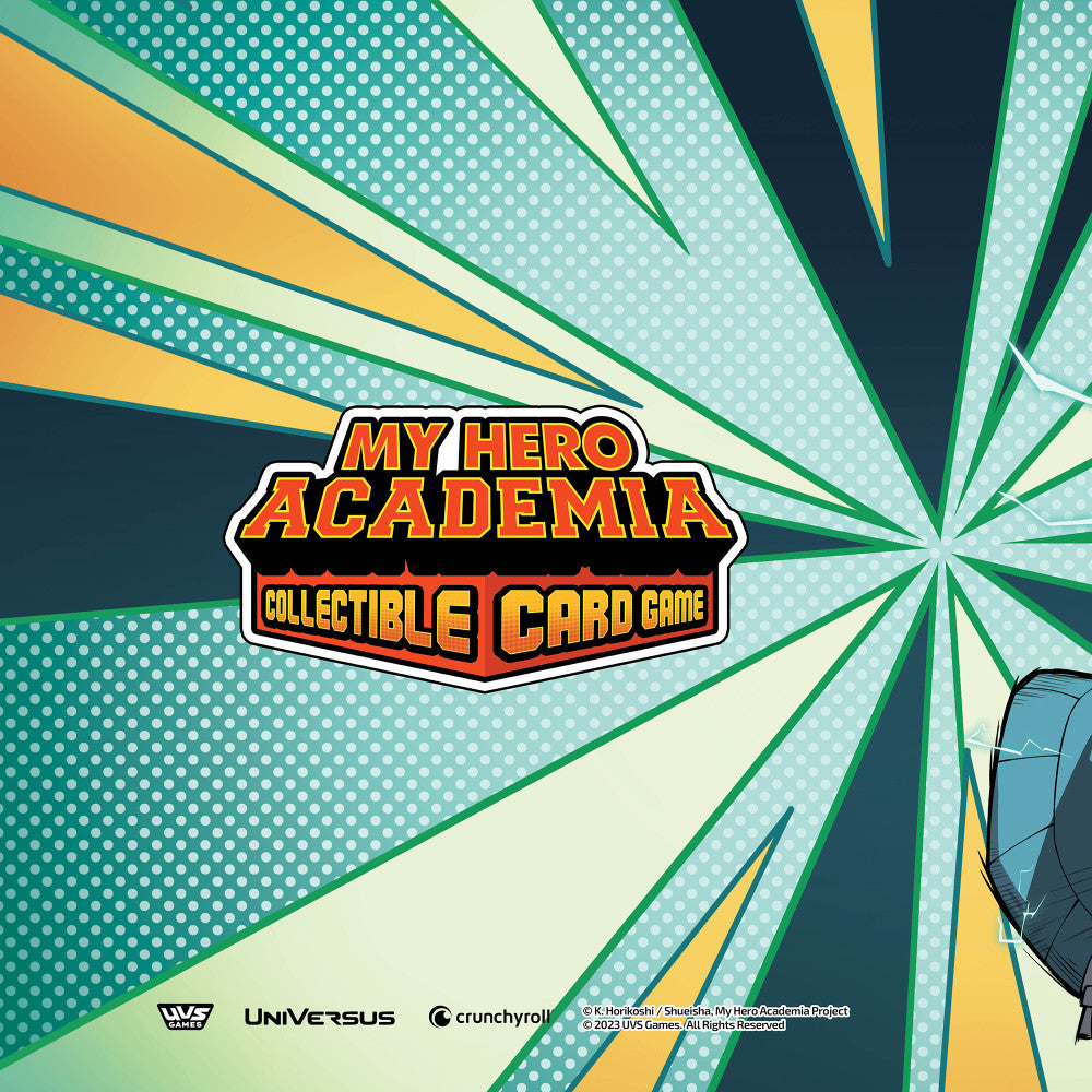 UVS Games My Hero Academia CCG Jet Burn Izuku Midoriya 24x14 Playmat