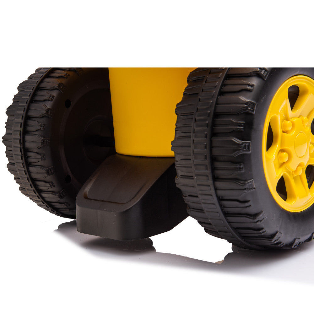 Tonka: Quad Push Car - Yellow - Foot-To-Floor Ride-On Toy, Toddlers & Kids 12mo+