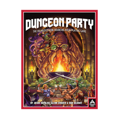 Dungeon Party Premium Edition Strategic Board Game