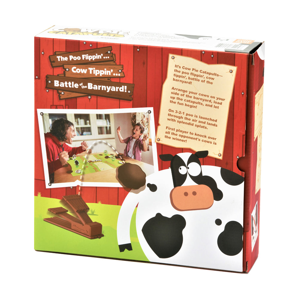 The Good Game Company Cow Pie Catapults Barnyard Battle Game
