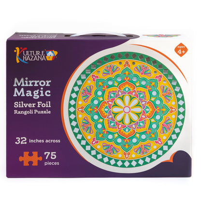 Kulture Khazana: Mirror Magic - 75pc Floor Puzzle, Kids Ages 4+