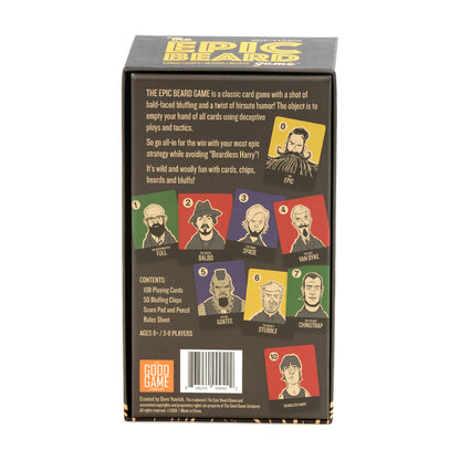 The Epic Beard Game Family Bluffing Card Game