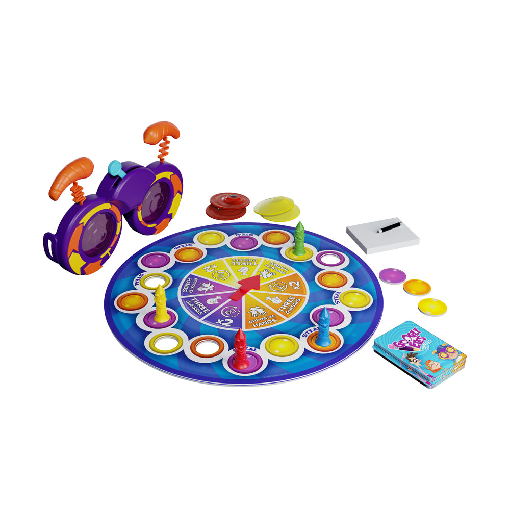 Googly Eyes Spin Family Drawing Game by Goliath