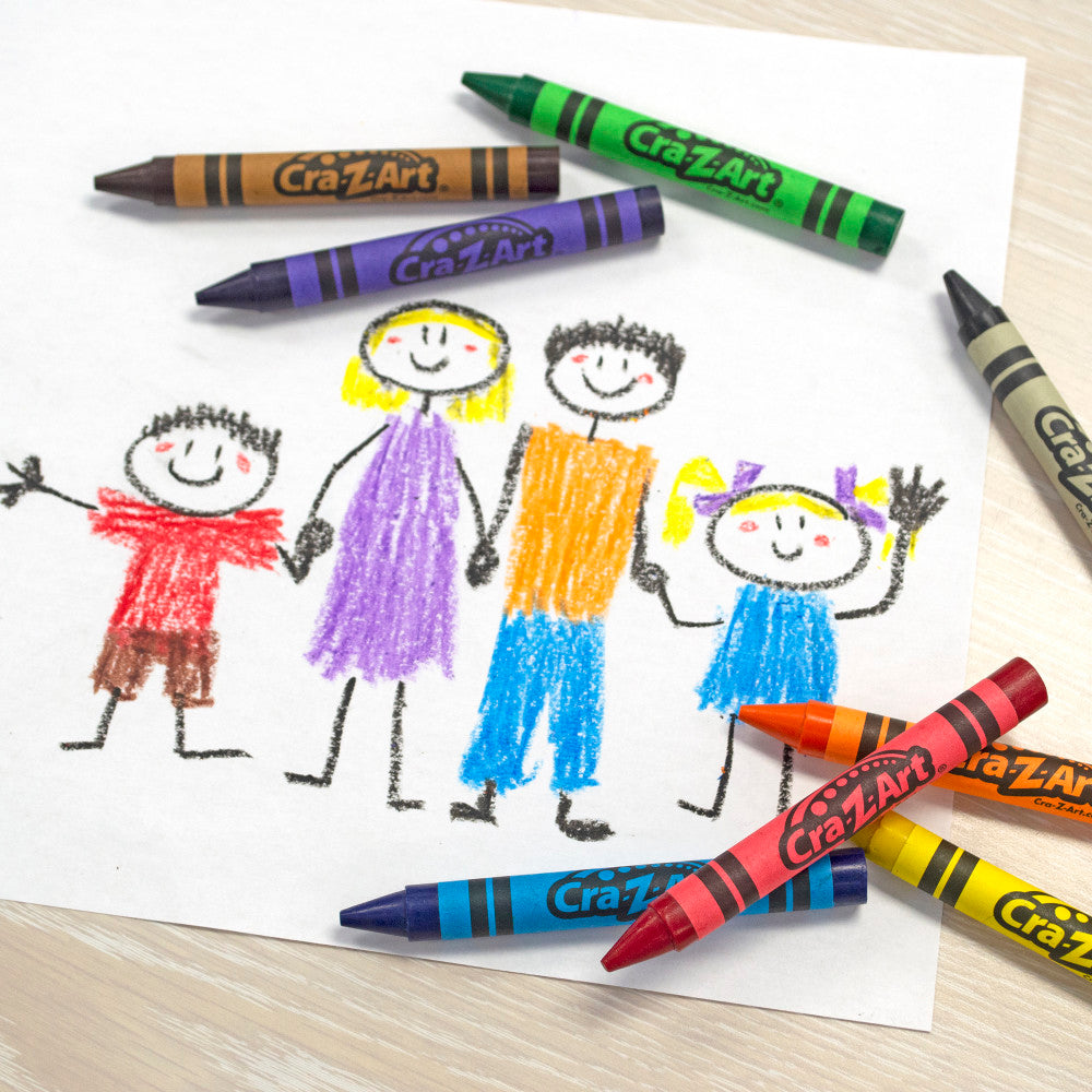 Cra-Z-Art: Classroom Pack: Jumbo Crayons - 400 Pieces - 8 Assorted Bright Colors