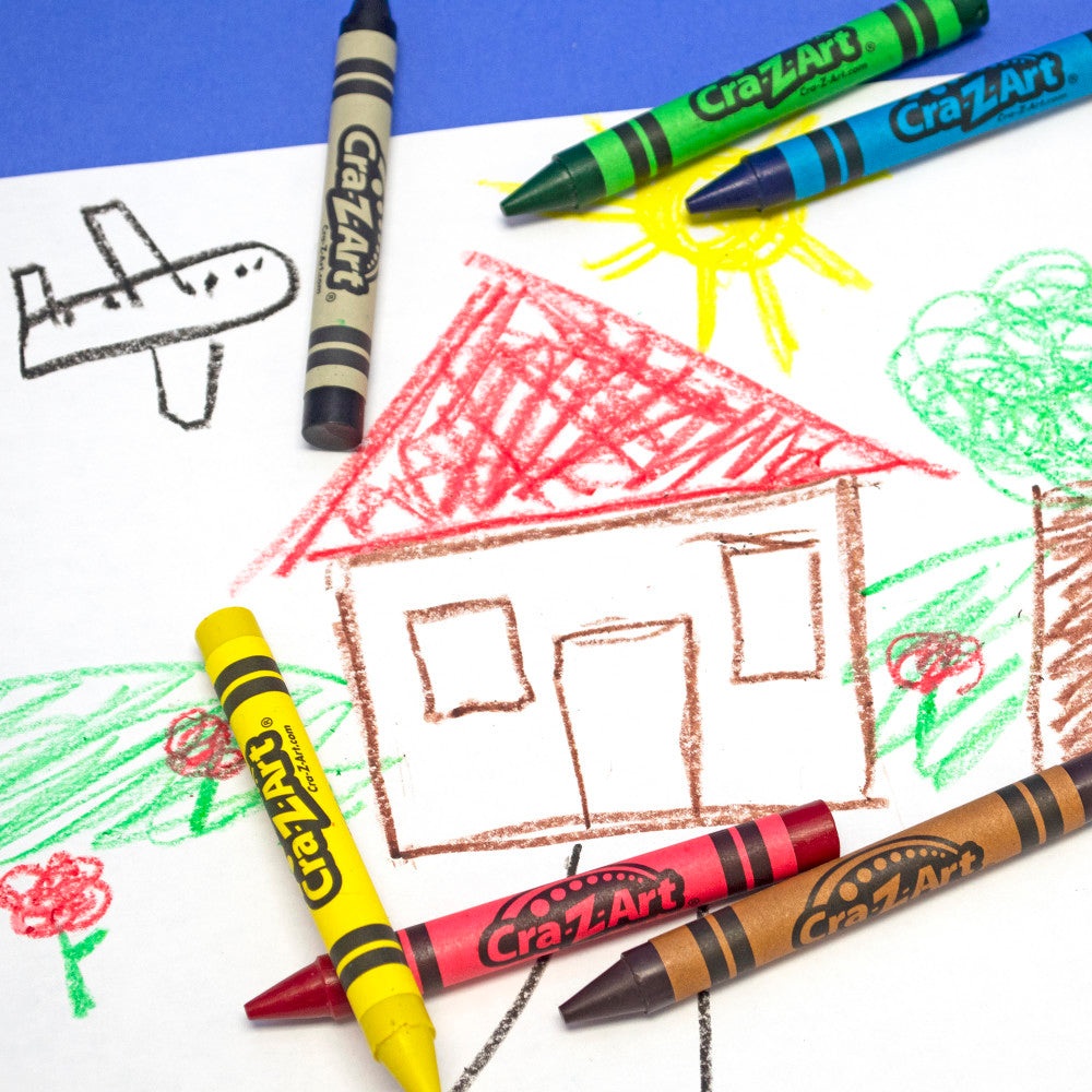 Cra-Z-Art: Classroom Pack: Jumbo Crayons - 400 Pieces - 8 Assorted Bright Colors