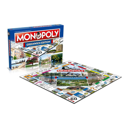 Monopoly Greenwich Edition - The Fast-Dealing Property Trading Board Game
