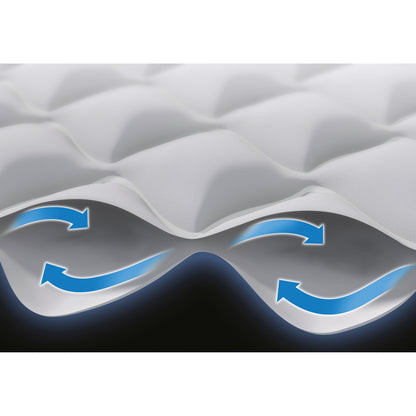 Intex Supreme Queen Airbed with Built-in Electric Pump & Fiber-Tech Technology
