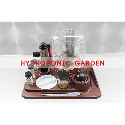 Wild Science Mars Landing Survival Kit STEM Biodome Growing Experiment with brown base and accessories