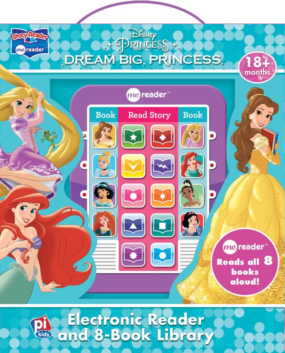 Dream Big Princess Me Reader 8-Book Set With Audio Reader Module